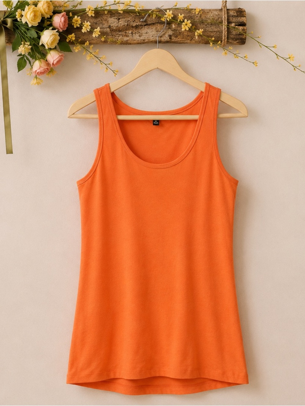 Rainbow Bright Orange Women's Tank Top